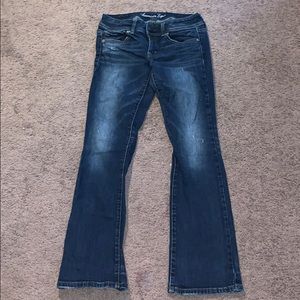 AE kick boot SHORT jean